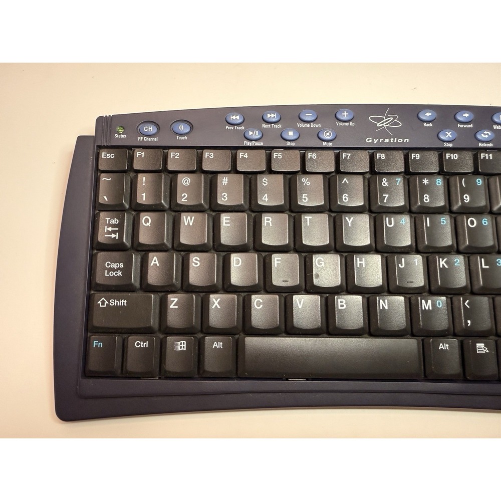 🔹 Gyration GP120 Wireless Mobile Keyboard – Compact Multimedia Layout 🔹 - Picture 2 of 5
